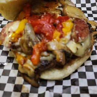 Big Mic's BIG Philly Burger
