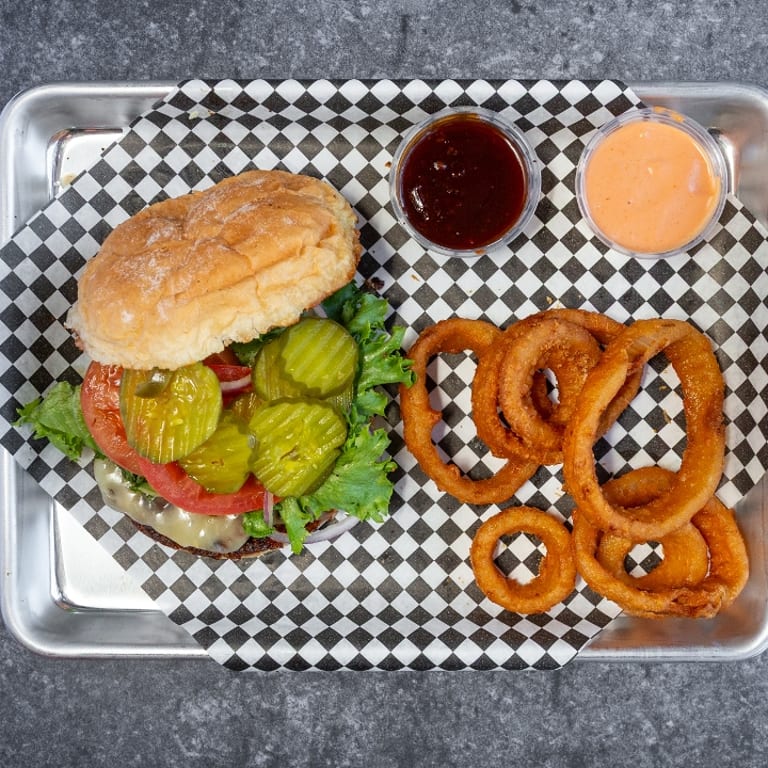 Indulge in Our Cheeseburger